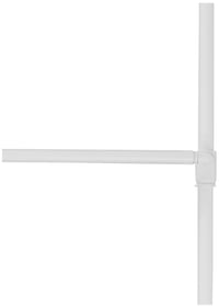 Teleskopická garniža a deliaca priečka Umbra Anywhere Rod, biela, bez vŕtania, priemer 25 mm, 91 – 168 cm 2