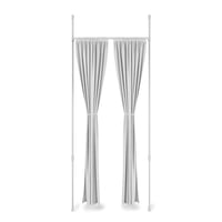 Teleskopická garniža a deliaca priečka Umbra Anywhere Rod, biela, bez vŕtania, priemer 25 mm, 91 – 168 cm 1