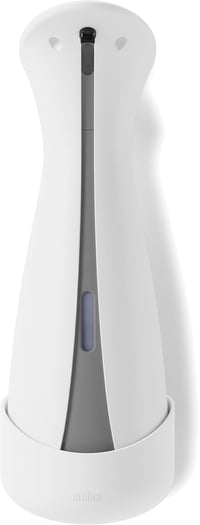 Umbra Otto 250 ml Automata Szappanadagoló Folyékony Szappanhoz és Kézfertőtlenítőhöz Fali Tartóval, Fehér/Szürke 1