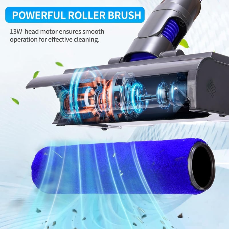 Umelee Elektromos Padlótisztító Felmosó Dyson V15 V11 V10 V8 V7 G5 Porszívóhoz