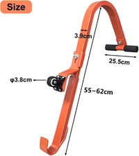 Umelee Létrahorog 2db Tetőhorog Kerékkel Univerzális Létra Kiegészítő 250kg 4