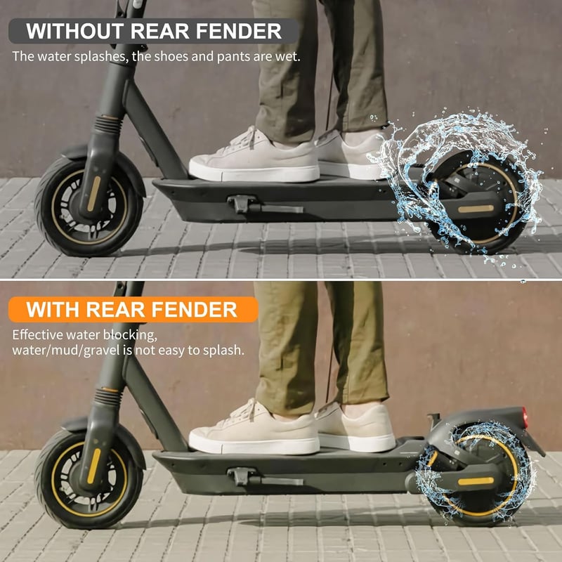Umelee Segway Ninebot Max G2 hátsó sárvédő LED lámpával