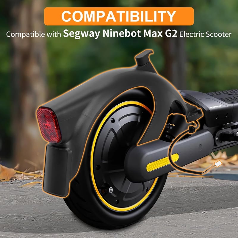 Umelee Segway Ninebot Max G2 hátsó sárvédő LED lámpával