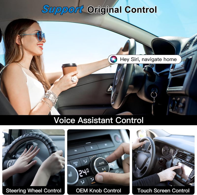 Umelee Wireless CarPlay Adapter iPhone autóhoz, vezeték nélküli CarPlay dongle
