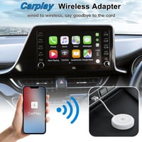 Umelee Wireless CarPlay Adapter iPhone autóhoz, vezeték nélküli CarPlay dongle 2