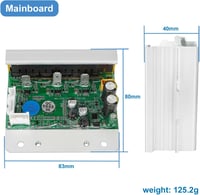 Umelee Xiaomi 4 Pro Vezérlőpanel és Alaplap Szett BLE Elektronikus Roller Alkatrész - silver 3