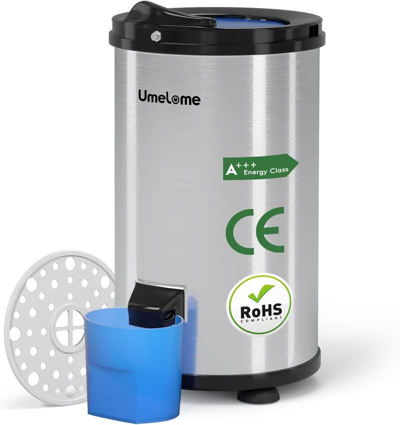 Umelome 6 kg-os Centrifuga Energiatakarékos A+++ Ezüst