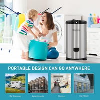 Umelome Centrifuga 2800 rpm, 4 kg Kapacitás, Energiatakarékos A+++ Ezüst 7