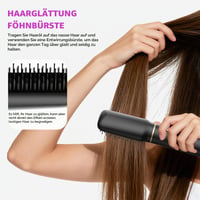 UMIGA Airstyler 5 v 1 súprava na úpravu vlasov s kulmou, sušičom a kefami, čierna 5