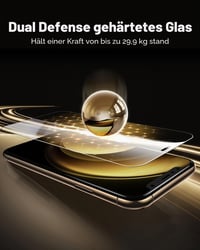 UNBREAKcable edzett üveg kijelzővédő iPhone X/XS/11 Pro (5,8") - 2 db 3