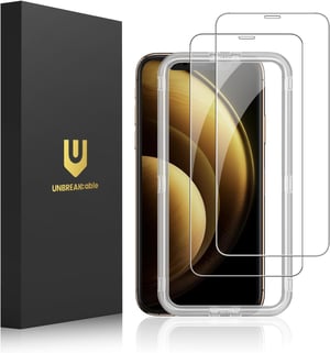 Ochranné tvrdené sklo UNBREAKcable na displej pre iPhone X/XS/11 Pro (5,8") - 2 ks