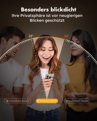 UNBREAKcable iPhone 16 Pro Max adatvédő edzett üveg fólia beépítő kerettel - 2 db 3
