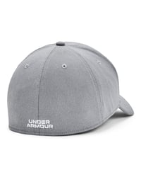 Șapcă de baseball Under Armour Blitzing Low - Gri oțel/Alb - Mărimea L/XL 2