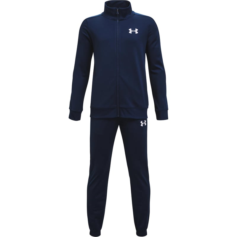 Detská tepláková súprava Under Armour Knit – modrá, YSM (125 – 135 cm) – chlapčenská súprava na zimný tréning
