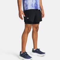 Pánske bežecké šortky Under Armour Launch 5 2 v 1 - čierne, veľkosť S 3