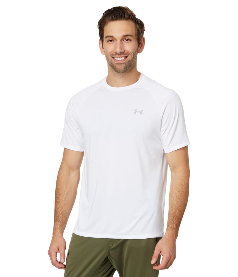 Tricou cu mânecă scurtă pentru bărbați Under Armour Tech 2.0 – Alb, mărimea XL
