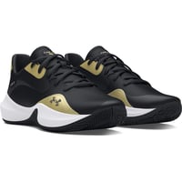 Pánska basketbalová obuv Under Armour UA Lockdown 7 Low – Čierna/Zlatá – veľkosť 40.5 (EU) 2