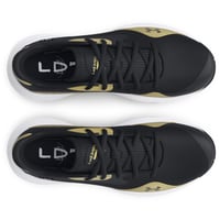 Pánska basketbalová obuv Under Armour UA Lockdown 7 Low – Čierna/Zlatá – veľkosť 40.5 (EU) 4