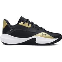 Pánska basketbalová obuv Under Armour UA Lockdown 7 Low – Čierna/Zlatá – veľkosť 40.5 (EU) 5