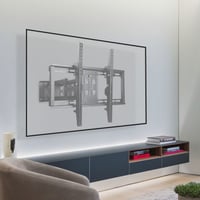 Unho Rohový nástenný držiak na TV pre 32-65 palcové LED LCD plazmové televízory, výklopné a otočné dvojité rameno, max. 35 kg, VESA 600x400 mm 9