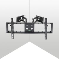 Unho Rohový nástenný držiak na TV pre 32-65 palcové LED LCD plazmové televízory, výklopné a otočné dvojité rameno, max. 35 kg, VESA 600x400 mm 1