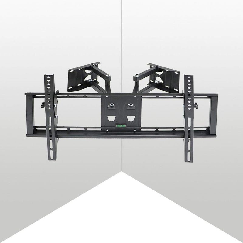 Unho Rohový nástenný držiak na TV pre 32-65 palcové LED LCD plazmové televízory, výklopné a otočné dvojité rameno, max. 35 kg, VESA 600x400 mm