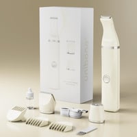 unibono Női Elektromos Borotva Szett Multifunkcionális, Intim Borotválkozáshoz, Lábra, Karra, Bikini Területre, Vízálló USB-C Töltős 9
