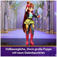 Bábika Unicorn Academy Valentina na obliekanie – figúrka z pôvodného seriálu Netflix, 24 cm, so skutočnými vlasmi, odnímateľným oblečením a doplnkami, od 4 rokov 4