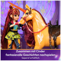 Bábika Unicorn Academy Valentina na obliekanie – figúrka z pôvodného seriálu Netflix, 24 cm, so skutočnými vlasmi, odnímateľným oblečením a doplnkami, od 4 rokov 5