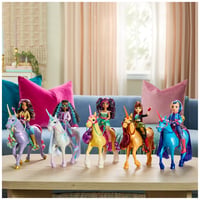 Bábika Unicorn Academy Valentina na obliekanie – figúrka z pôvodného seriálu Netflix, 24 cm, so skutočnými vlasmi, odnímateľným oblečením a doplnkami, od 4 rokov 8