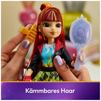 Bábika Unicorn Academy Valentina na obliekanie – figúrka z pôvodného seriálu Netflix, 24 cm, so skutočnými vlasmi, odnímateľným oblečením a doplnkami, od 4 rokov 3