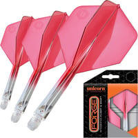 Set de fluturaș și tijă dintr-o singură piesă Unicorn Forge, 31 mm, transparent 1