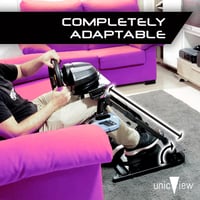Unicview Versenyautó Szimulátor Állvány G29 G920 G923 Logitech Thrustmaster T150 PS4 PS5 Xbox 2