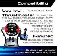 Unicview Versenyautó Szimulátor Állvány G29 G920 G923 Logitech Thrustmaster T150 PS4 PS5 Xbox 3