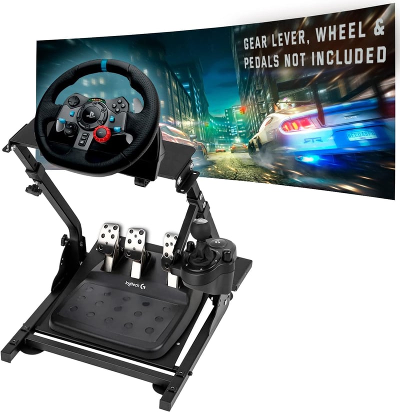 Unicview Versenyautó Szimulátor Állvány G29 G920 G923 Logitech Thrustmaster T150 PS4 PS5 Xbox