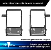 Unicview Versenyautó Szimulátor Állvány G29 G920 G923 Logitech Thrustmaster T150 PS4 PS5 Xbox 7