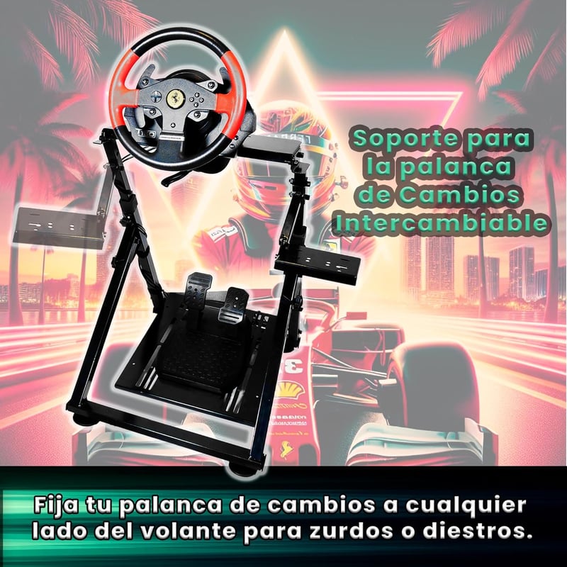 Unicview Versenyautó Szimulátor Kormány Tartó Logitech G29 G920 G923 Thrustmaster PS4 PS5 Xbox