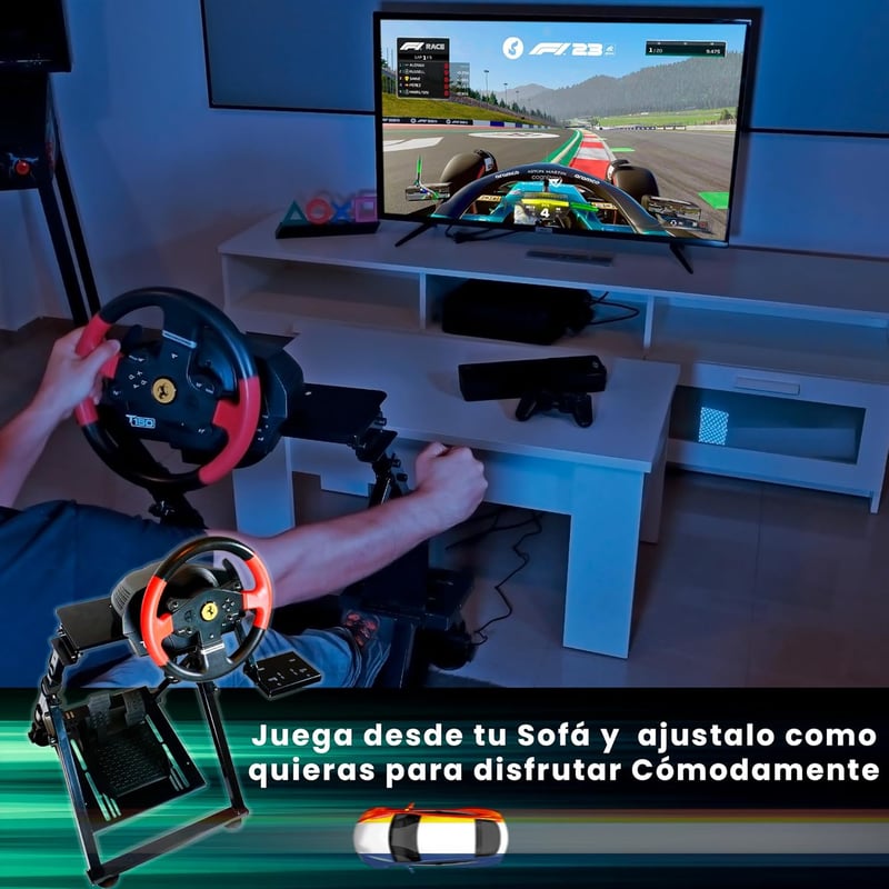 Unicview Versenyautó Szimulátor Kormány Tartó Logitech G29 G920 G923 Thrustmaster PS4 PS5 Xbox
