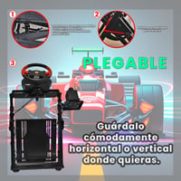 Unicview Versenyautó Szimulátor Kormány Tartó Logitech G29 G920 G923 Thrustmaster PS4 PS5 Xbox 4