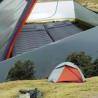 Unigear 500 g Ultralight felfújható levegős kemping matrac szürke, kis csomagméretű, vízálló csúszásgátló túrázáshoz 7