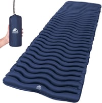 Unigear Felfújható Kempingmatrac - Ultrakönnyű Hálózsák Alátét Beépített Párnával, Vízálló, Csúszásgátló, Sötétkék, 188x60cm, Túrázáshoz

AI 1