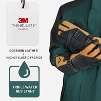 Unigear Fűthető Kesztyű Gyorstöltéssel - Vízálló, Érintőképernyős Téli Kesztyű 3 Hőfokozattal - Síeléshez, Kerékpározáshoz, Raynaud-Szindróm 4