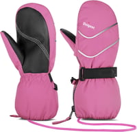 Unigear Gyermek Síkesztyű - Vízálló, Szélálló Téli Kesztyű Fiúknak és Lányoknak 2-8 Éves Korig, Lélegző Hőszigetelő Anyagból 1