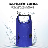 Unigear Modern vízálló nyeregtáska - kék - 10 L 2