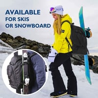 Unigear Sícipő Táska Sisak Rekesszel és Hátizsák Pántokkal - Síbakancs Hordozó Táska Korcsolya Snowboard Görkorcsolya Számára 7