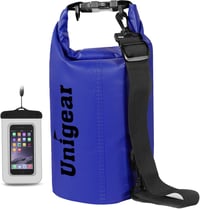 Unigear vízálló nyeregtas kék 10L 1