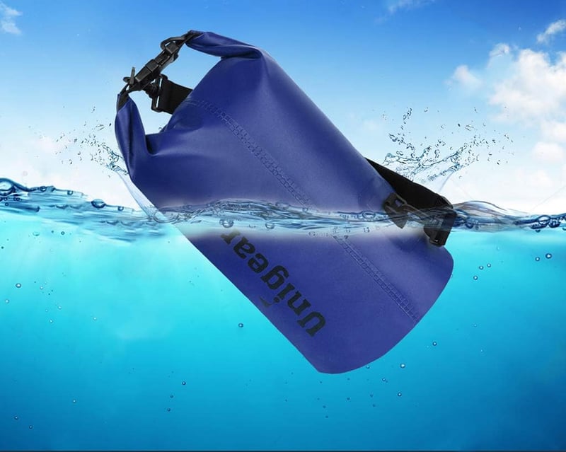 Unigear vízálló nyeregtas kék 10L