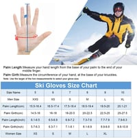 Unigear Vízálló Sí- és Snowboard Kesztyű Férfiaknak és Nőknek 2