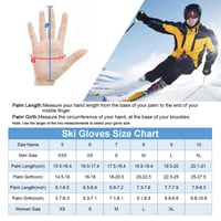Unisex nepremokavé lyžiarske a snowboardové rukavice Unigear 2