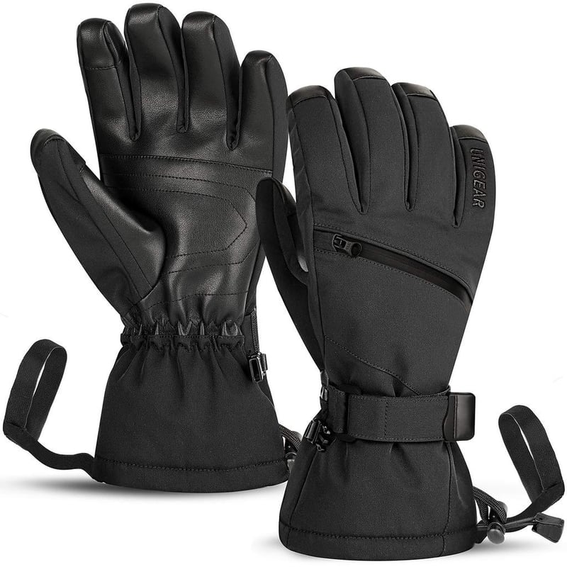 Unisex nepremokavé lyžiarske a snowboardové rukavice Unigear